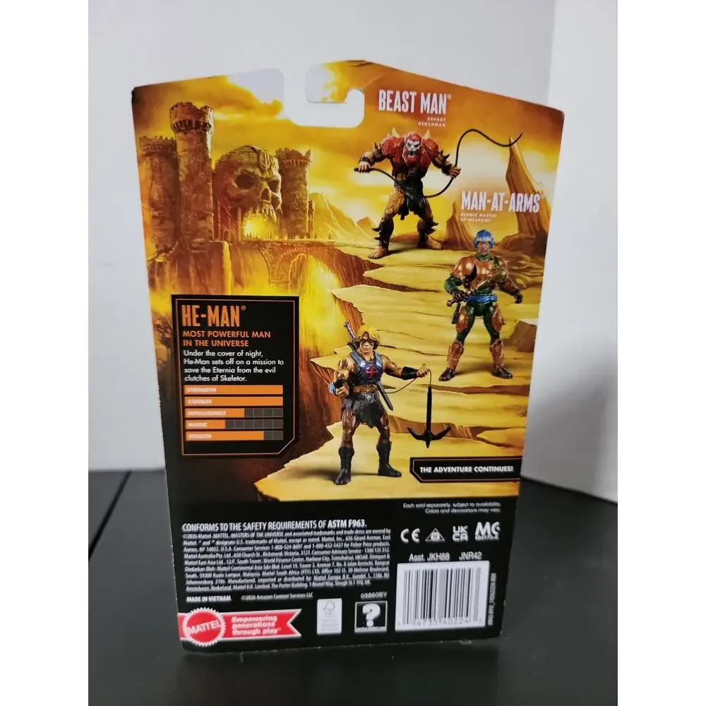 Masters of the Universe 2026 Movie He-Man New Night Escape Version MOTU Core